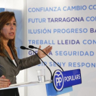 La presidenta del PPC, Alícia Sánchez-Camacho.