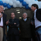 Los responsables de Alauto estuvieron acompañados por autoridades como el alcalde, Emilio Gutiérrez, el ex alcalde Mario Amivilia y el subdelegado, Juan Carlos Suárez-Quiñones.