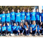 Los integrantes del club Acuaticoleón que lograron un excelente resultado en la Copa Castilla y León. DL