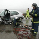 El equipo de bomberos de Ponferrada está formado por 34 hombres