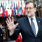 Mariano Rajoy, en Bruselas.
