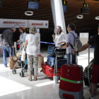 La paralización del aeropuerto de León es uno de los ejemplos de la caída en León