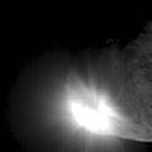 El impacto del proyectil en el cometa se produjo justo en el lugar que se había calculado