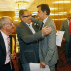 Maillo ayer, despidiéndose en la Diputación de Zamora.
