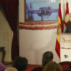 Juan Vicente Herrera inaugura el curso en el Instituto Antonio Machado. W. GARCÍA