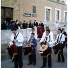 Un momento del desfile, celebrado ayer tarde en Valderas