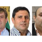Arsenio García Vidal, Apolinar Castellanos y Juan Antonio Rodríguez.