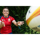 María Casado será una de las líderes del XV del León que mañana buscará en Madrid el billete definitivo para el Mundial del próximo año en Irlanda. SARA CAMPOS