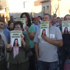 Concentración para pedir justicia por la desaparición de Esther López. FERNANDO SANZ