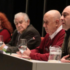Eloísa Otero, Antonio Gamoneda, Xosé Luís Méndez Ferrín y Víctor M. Díez.