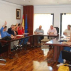 La imagen muestra un momento de la votación de la Edar.