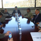 El director general de Industrias Agrarias, Jorge Morro, asistió a la reunión de vocales de la DO.