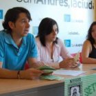 Ramón Sánchez, Patricia Fernández y María Martínez.