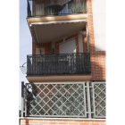 Vista de la vivienda donde tuvo lugar el crimen. RAÚL SANCHIDRIÁN