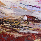 Imagen del lienzo titulado ‘Casa’, que se muestra en la exposición.