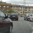 El cruce de la Ronda Este en Villaobispo es uno de los puntos más saturados del tráfico