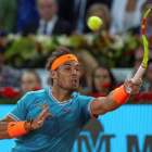 Rafa Nadal no pudo superar al tenista griego en las semifinales. RODRIGO JIMÉNEZ