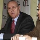 Carlos Rivera, secretario general, y Venancio Fernández Miguélez, tesorero.