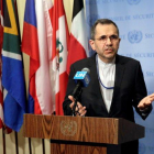 El embajador de Iránn ante las Naciones Unidas, Majid Takht-Ravanchi.