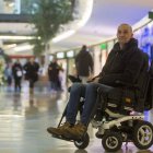 Urbano González, afectado por la enfermedad de ELA. FERNANDO OTERO