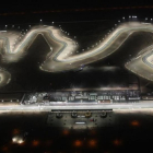 Vista aérea del circuito de Losail, en Doha (Catar).