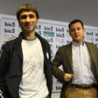 Tomás Nistal y Eduardo Domínguez, en El Toralín.