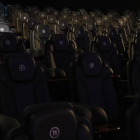 Una sala de proyecciones cinematográficas.