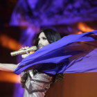 La ganadora de la edición anterior de Eurovisión, Conchita Wurst.