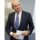 El ministro de Economía, Luis de Guindos. MARISCAL