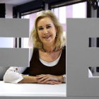 La leonesa Marisa López-Teijón, en su despacho desde el que dirige el Instituto Marqués. ÁNGEL DÍAZ