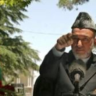 Visiblemente contrariado, Karzai alegó que no puede tolerar tantos muertos y tanto sufrimiento