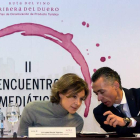 La ministra de Agricultura, Isabel García Tejerina, en Valladolid en el Encuentro Mediático organizado por Ribera del Duero. PACO SANTAMARÍA