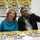 Cristina Pastrana y Javier Domingos, en la presentación.