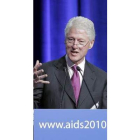 El ex presidente, Bill Clinton, durante su intervención.