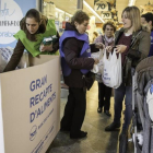 El Gran Recapte dels Aliments del pasado fin de semana fue posible gracias a la ayuda de los voluntarios.