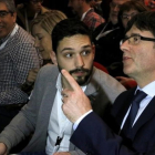 Puigdemont, ste sábado, en el congreso de las juventudes del PDECat.