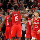 La gran labor ofensiva de Harden permitió a los Rockets ganar su segundo partido consecutivo sin la presencia del base titular Chris Paul