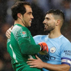 Bravo y Agüero, tras superar la eliminatoria.