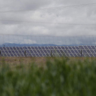 Campo de placas solares. FERNANDO OTERO