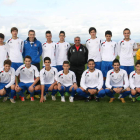 Formación del Casa de Asturias que milita en la 1.ª División Provincial Juvenil.