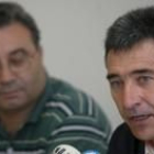 El presidente y el portavoz socialista en el Consejo del Bierzo, Jesús Esteban y Olimpio Campos