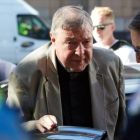 El cardenal australiano George Pell, exjefe de las Finanzas del Vaticano, ascusado de abusos sexuales.