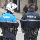 Agentes de la Policía local, en una imagen de archivo.