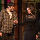 Carmelo Gómez y Ana Torrent durante una escena de la obra. DL