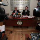 José Sevilla y García Llorente, ayer en rueda de prensa.