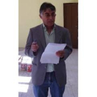 Eugenio de Juan, durante su comparecencia de ayer en Sosas