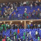 Los ultras del Raja de Casa Blanca arrancaron 2.000 asientos del estadio del Kawbab.