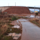 Estado que presentaban las obras esta misma semana.