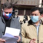 Iván Alonso y Jaime González, la semana pasada. ANA F. BARREDO