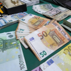 Imagen de parte de lo incautado a la organización criminal